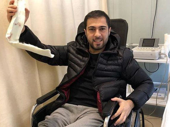 Namiq Qaraçuxurlu əməliyyat olunur: Ayağı...