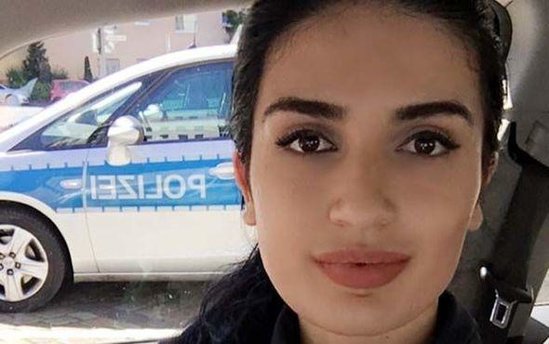 Berlinin 29 yaşlı azərbaycanlı polis komissarı gözəlliyi ilə valeh etdi - FOTOLAR