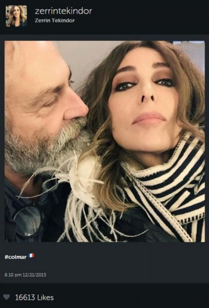 "Kara sevda"nın aktrisası sevgilisi ilə - FOTOLAR