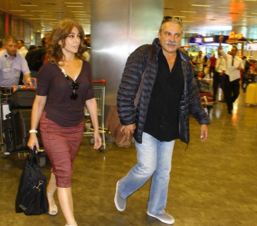 "Kara sevda"nın aktrisası sevgilisi ilə - FOTOLAR