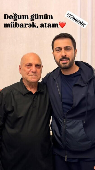 Namiqdən atası ilə bağlı paylaşım - FOTO