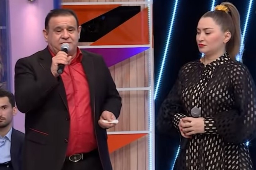 Qalmaqal yaşayan Fədayə və Tacir birlikdə efirə çıxdı - VİDEO