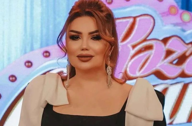 Könül Kərimova nəvəsi ilə - FOTO