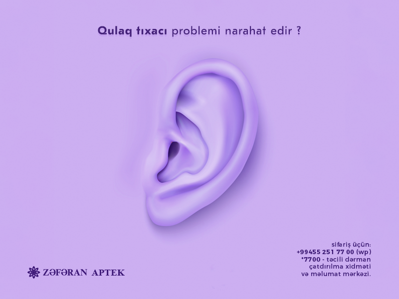 Qulaq tıxacı narahat edir?