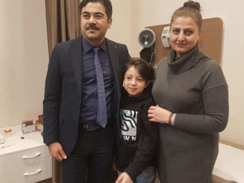 Ölüm diaqnozu qoyulan azərbaycanlı uşaq Türkiyədə xilas edildi - FOTO