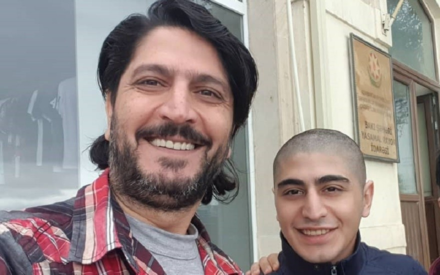 İlqar oğlunu əsgərliyə yolladı FOTO