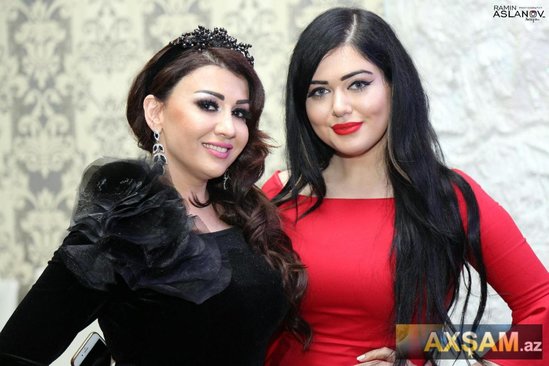 Fatimə özündən gözəl qızı ilə toyda - FOTOLAR