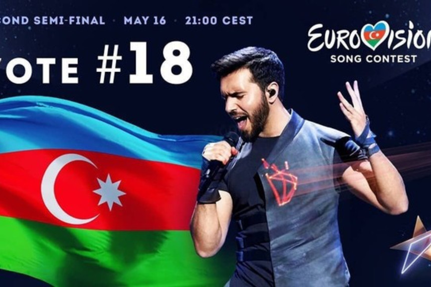 Çingiz "Eurovision"un finalında - VİDEO