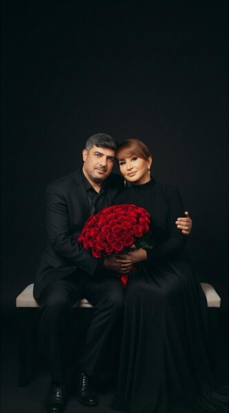 Elnarə Abdullayeva həyat yoldaşı ilə - FOTO