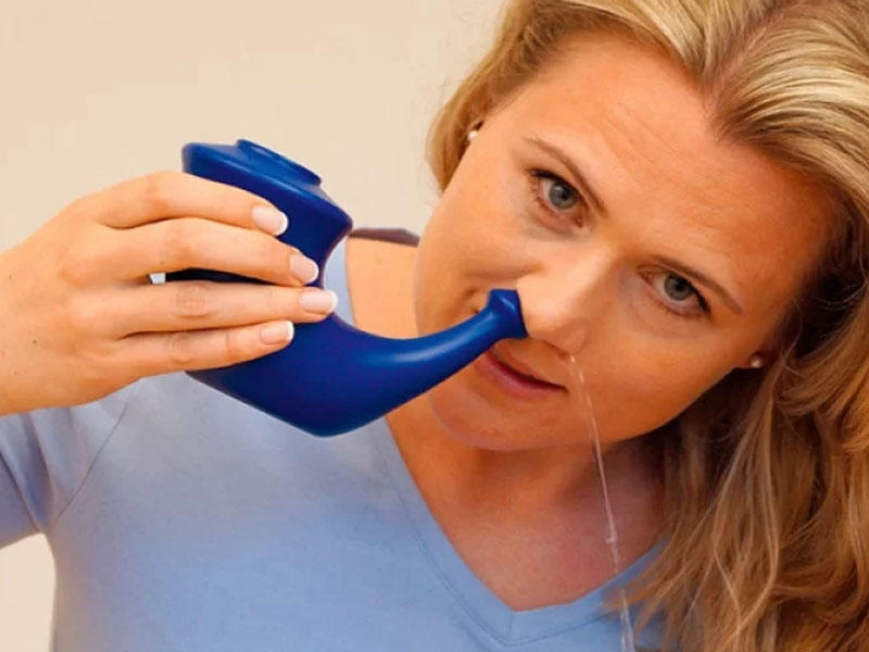 Bütün viruslar burundan keçir - Hər gün burunu yuyun