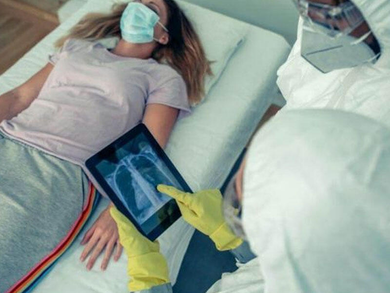 Orta-ağır kovid xəstəsinin tipik portreti - Həkimlər açıqladı