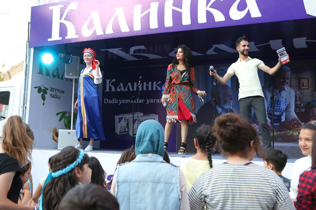 "Kalinka" yağı markası Azərbaycanın bölgələrində konsertlərə start verdi - FOTO/VİDEO