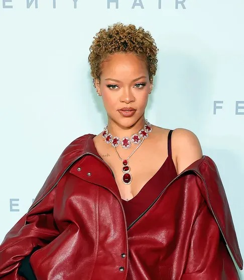 Rihanna təqdimatda göz oxşadı - FOTOLAR