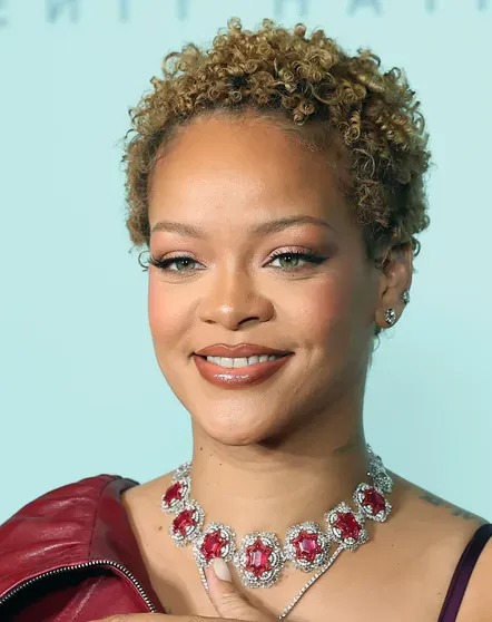 Rihanna təqdimatda göz oxşadı - FOTOLAR