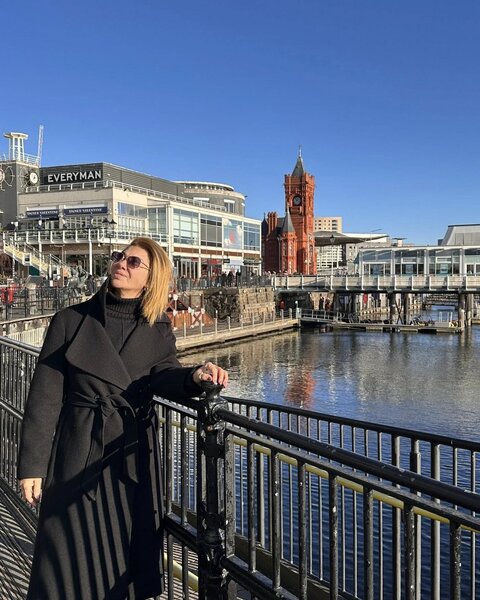 İlqar Mikayıloğlu xanımı ilə Uelsdə - FOTOLAR