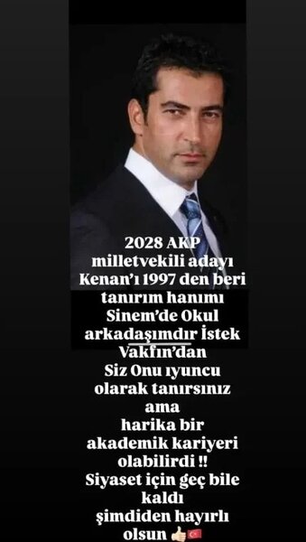 Kənan İmirzalıoğlu deputat olmaq istəyir - İDDİA