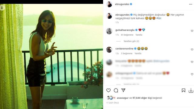 Ebru Gündeş gənclik fotosunu paylaşdı – Görənlər heyran oldu