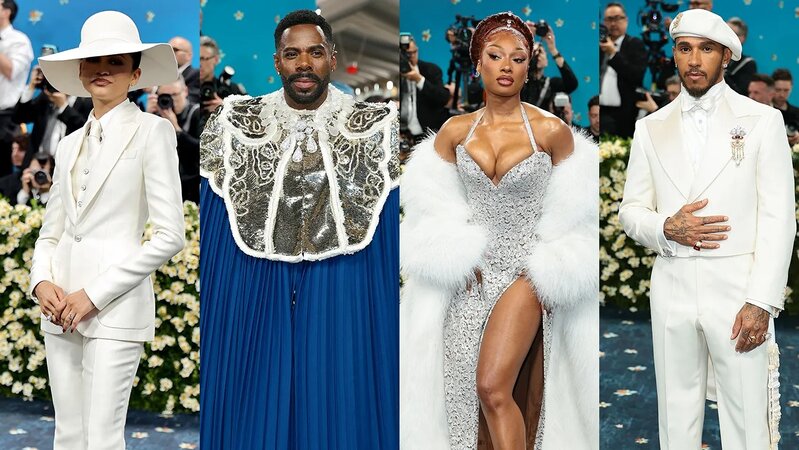 Met Gala' qırmızı xalısında gözəllik yarışı - FOTOLAR