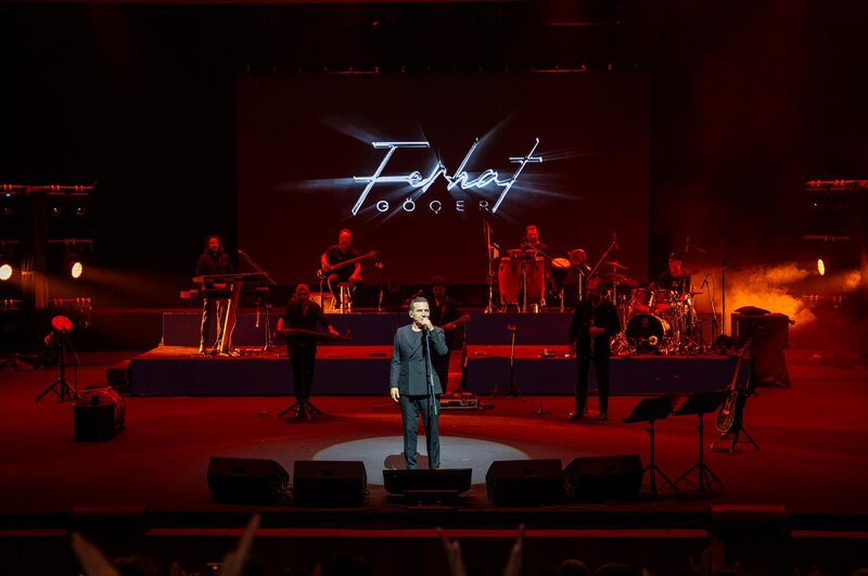 Ferhad Göçer Heydər Əliyev Sarayında konsert verdi - FOTOLAR