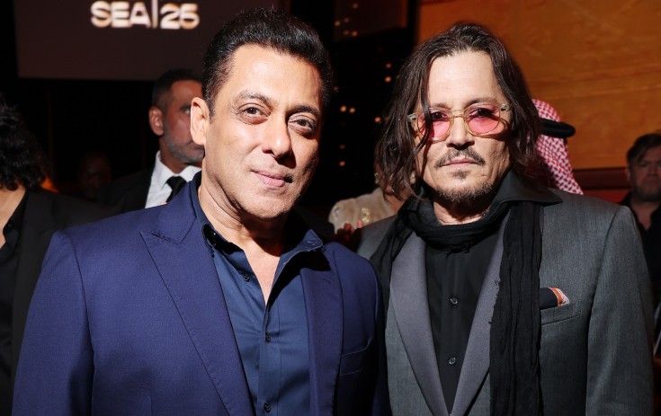 Conni Depplə Salman Xan bir arada - Foto