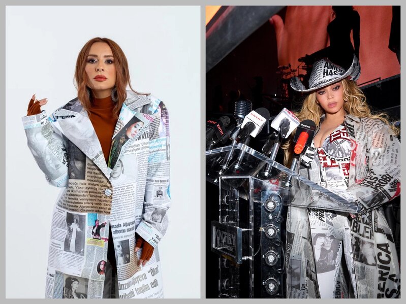 Beyonce və Tünzalə oxşar geyimdə - FOTO