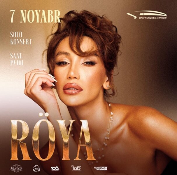 Röya üç gün konsert verəcək