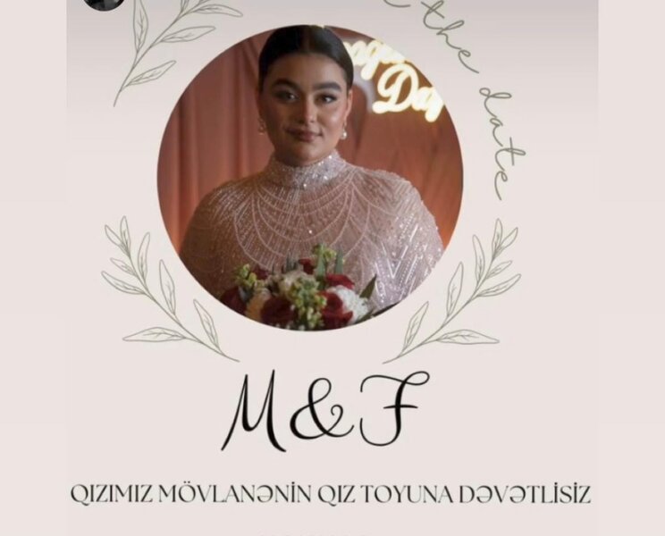 Xalq artistinin nəvəsinin toyudur - FOTO