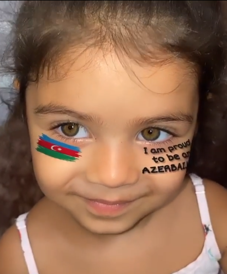 Erməni terroruna "dayan!" deyən Elanur - VİDEO