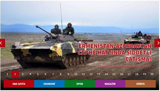 Azərbaycan Ordusu Ermənistanı darmadağın etdi - FOTOLAR
