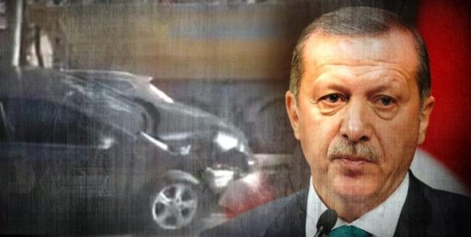 SON DƏQİQƏ! Erdoğanın korteji qəzaya düşdü, yaralılar var - VİDEO+FOTO