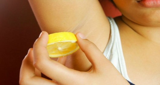Limondan təbii dezodorant kimi də istifadə etmək mümkündür