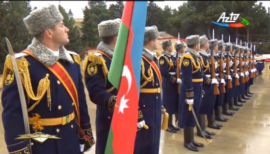 Azərbaycan prezidenti Şəhidlər xiyabanını ziyarət etdi - FOTOLAR