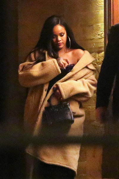 Rihanna Həsənlə şam yeməyində - Fotolar
