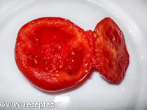 Pomidor, bibər və badımcan dolması