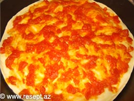 Pomidorlu pizza (Marqarita)