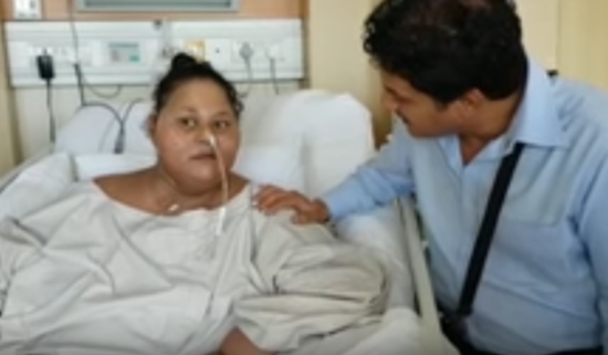 Dünyanın ən kök qadını 245 kilo arıqladı - VİDEO