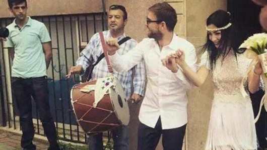 Murad Dalkılıç və Merve Boluğurun toyundan - FOTOLAR