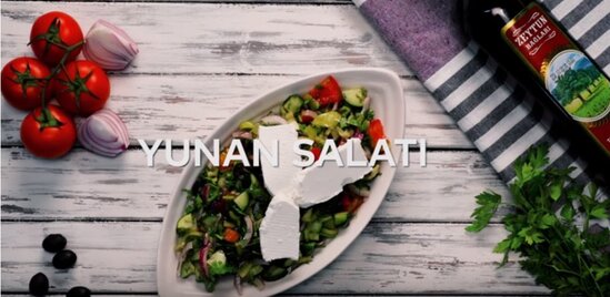 "Zeytun Bağları" ilə hazırlanmış Yunan salatı –VIDEO